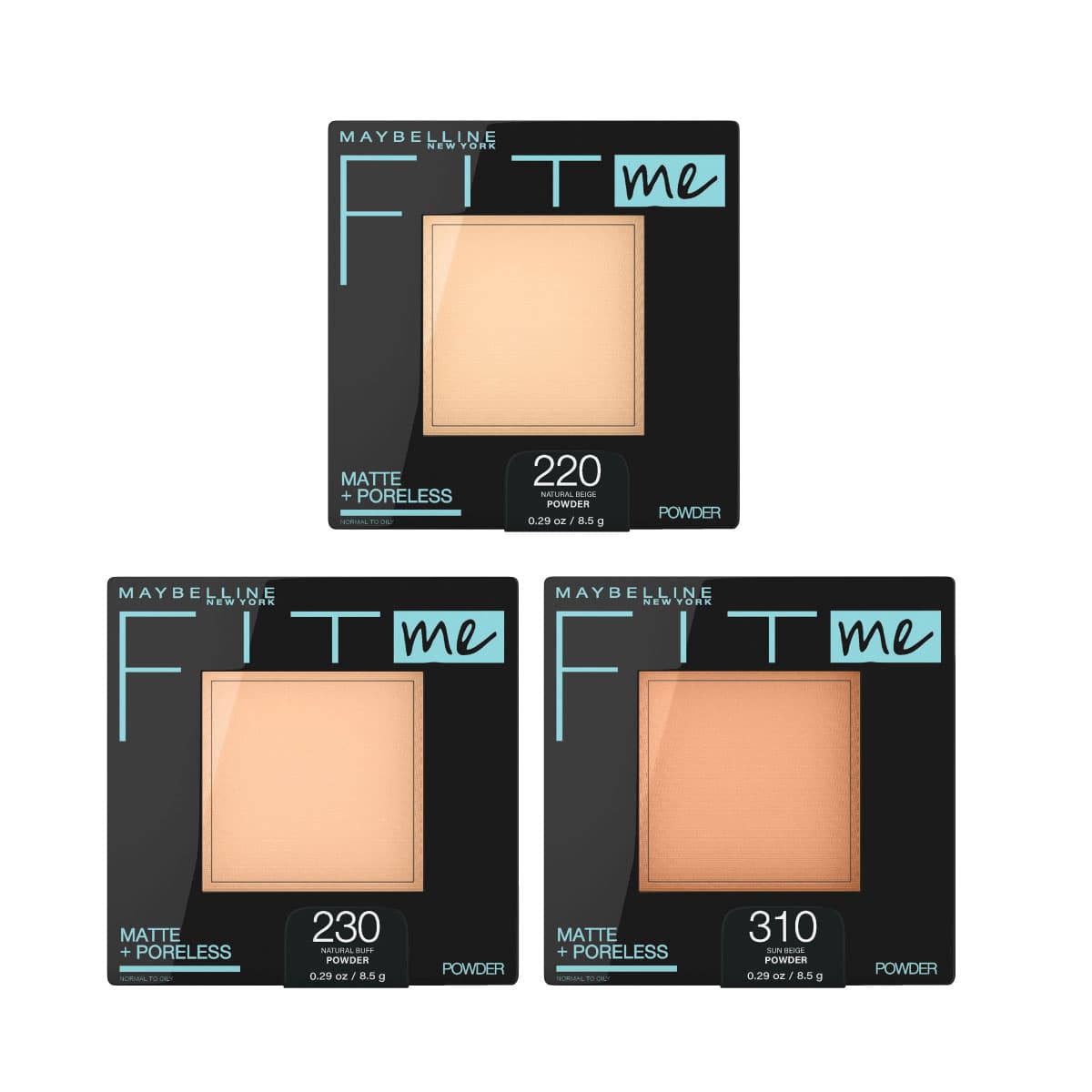Maybelline Fit Me Matte + Poreless Powder Foundation