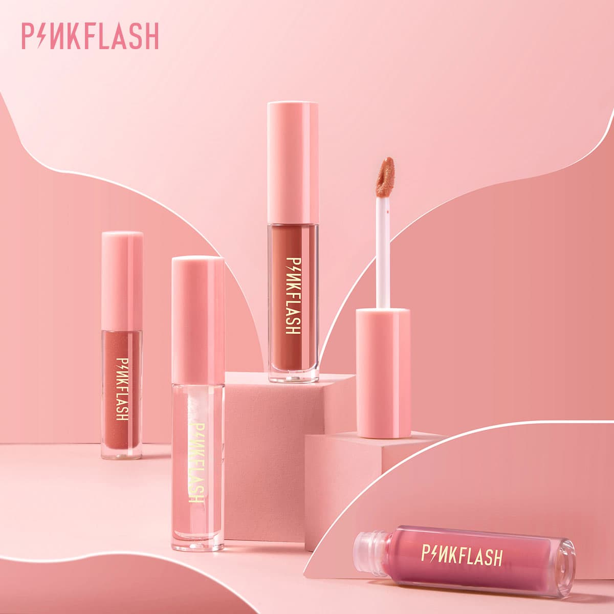 Pink Flash Glossy Lip Gloss